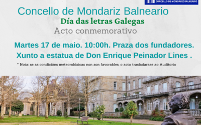 Día das Letras Galegas 2022: actividades en Mondariz Balneario