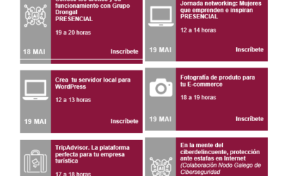 Agenda SmartPeme: talleres telemáticos de la Diputación de Pontevedra