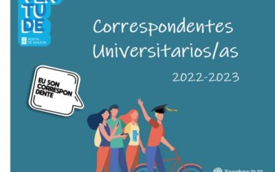 Correspondentes universitarios/as nas universidades de Vigo, A Coruña e Santiago de Compostela